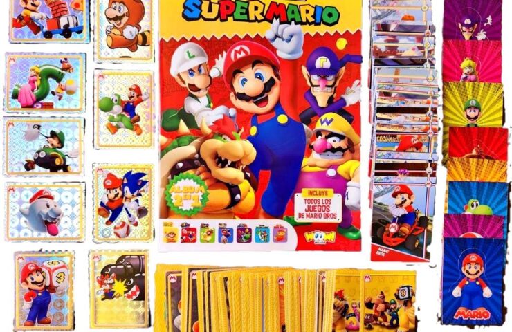 Super Mario Bros: Álbum Completo A Pegar foto 1