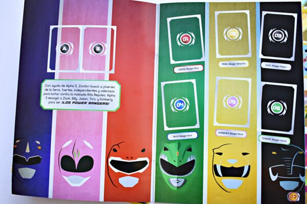 Power Ranger: Álbum Completo A Pegar