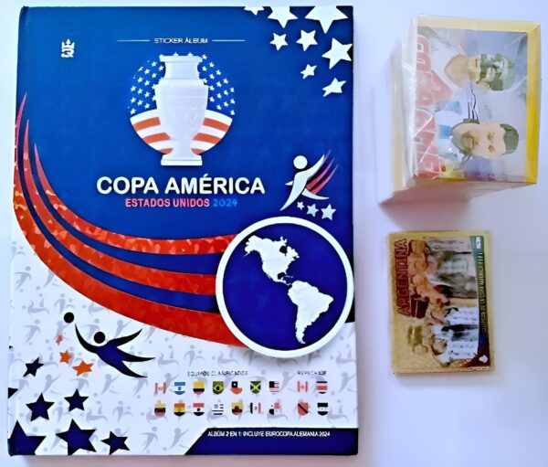 . Euro 2024 + Copa América 2024 [Tapa Dura]: Álbum Completo A Pegar [Ultimas Unidades]