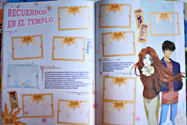 Sakura + Cartas Mágicas + Poster: Álbum Completo A Pegar