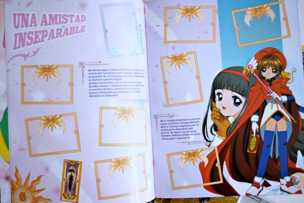 Sakura + Cartas Mágicas + Poster: Álbum Completo A Pegar