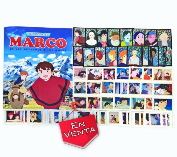 Marco: De los Apeninos a Los Andes: Álbum Completo A Pegar