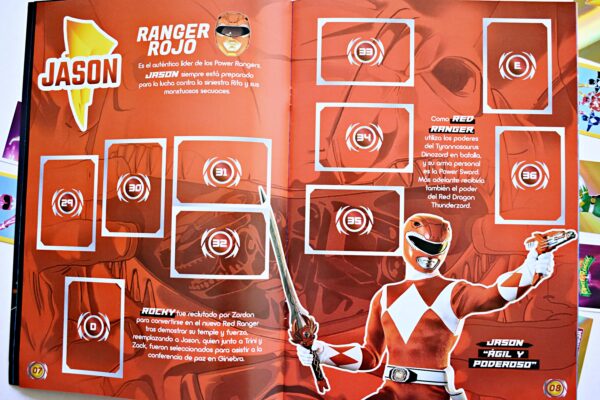 Power Ranger: Álbum Completo A Pegar