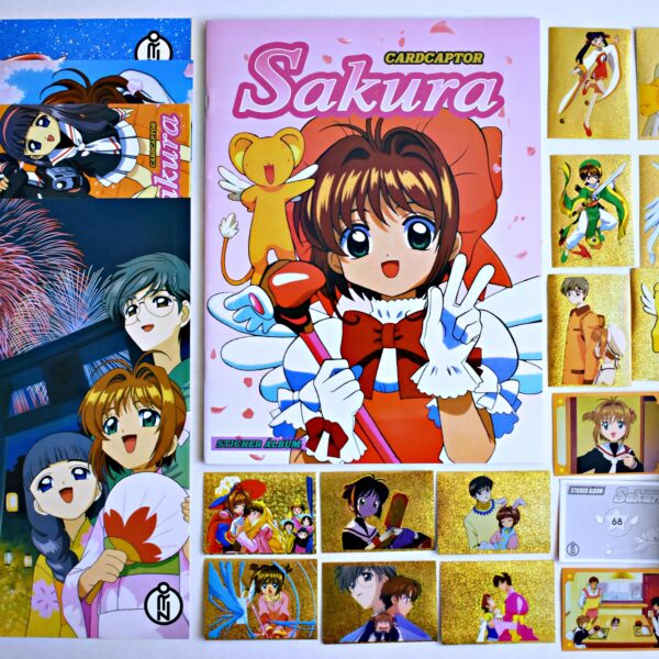 Sakura + Cartas Mágicas + Poster: Álbum Completo A Pegar foto 1