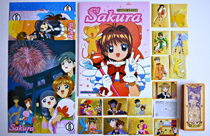 Sakura + Cartas Mágicas + Poster: Álbum Completo A Pegar foto 1