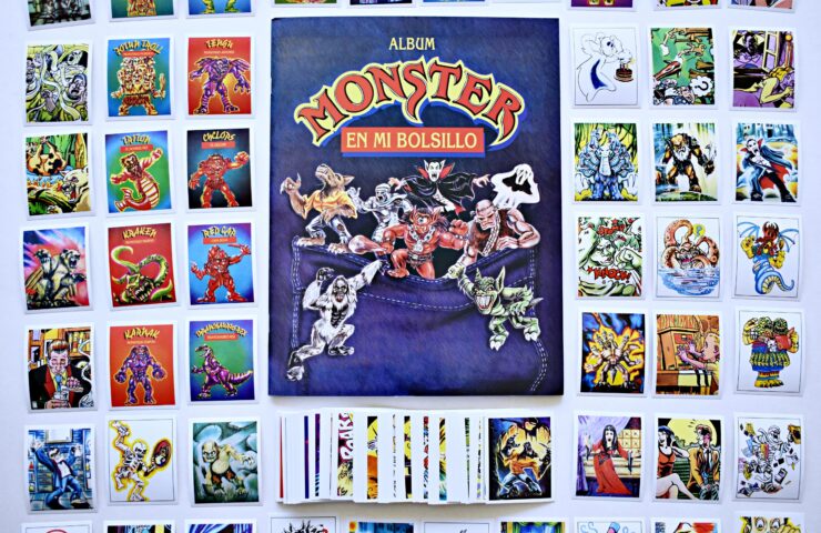 . Monster en mi Bolsillo [Monster in my Pocket]: Álbum Completo A Pegar foto 1