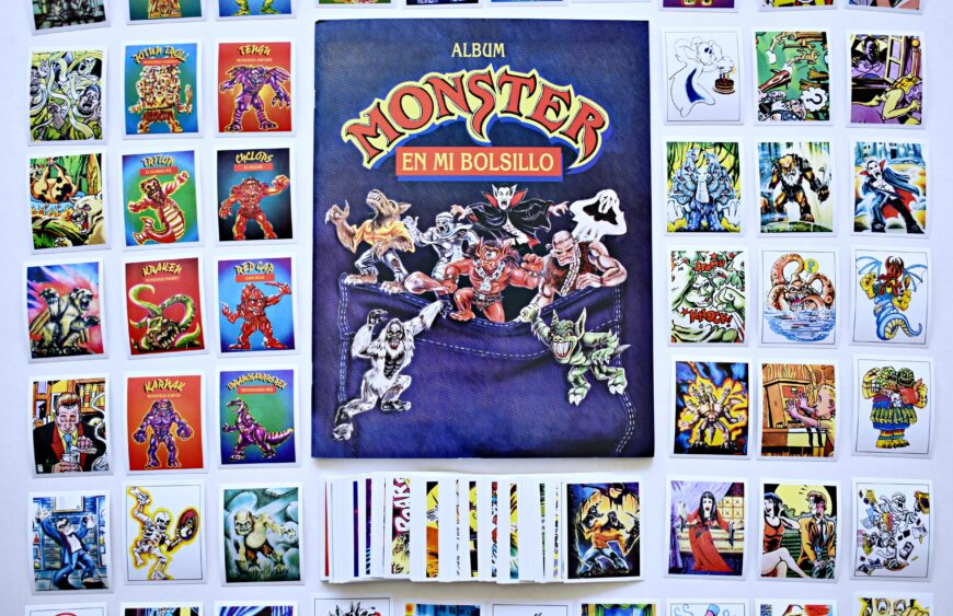 . Monster en mi Bolsillo [Monster in my Pocket]: Álbum Completo A Pegar foto 1