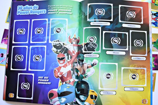 Power Ranger: Álbum Completo A Pegar