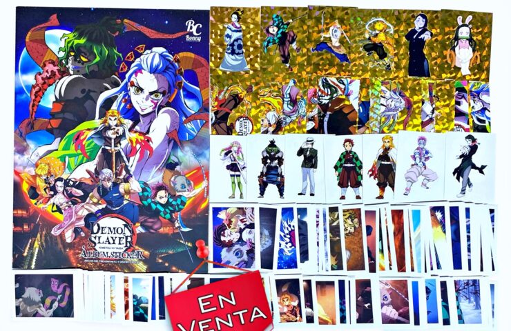 Demon Slayer 2: Tren Infinito: Álbum Completo A Pegar foto 1