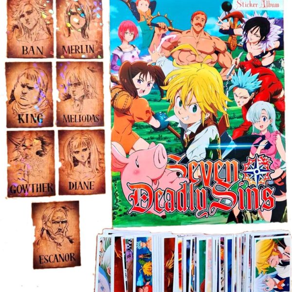 Siete Pecados Capitales (The Seven Deadly Sins): Álbum Completo A Pegar foto 1