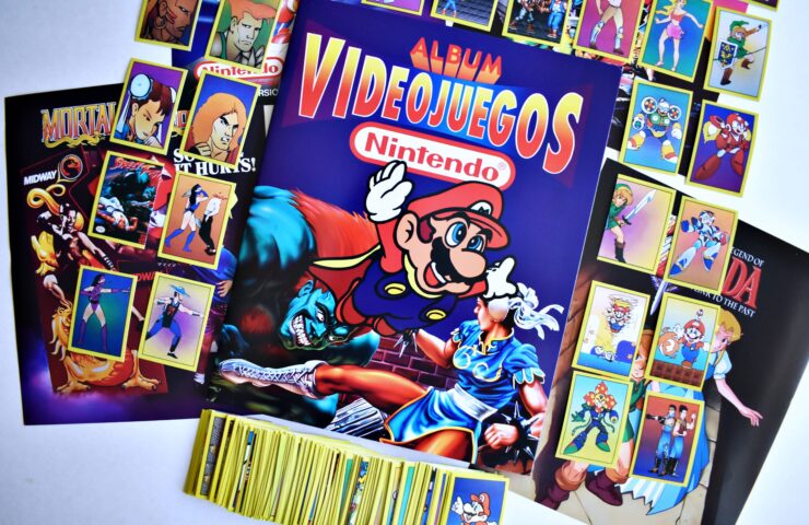 . Video Juegos Nintendo: Álbum Completo A Pegar [Últimas Unidades] foto 1