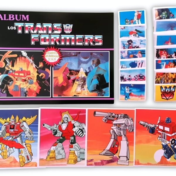 Transformers 80' [Tapa Blanda]: Álbum Completo A Pegar foto 1