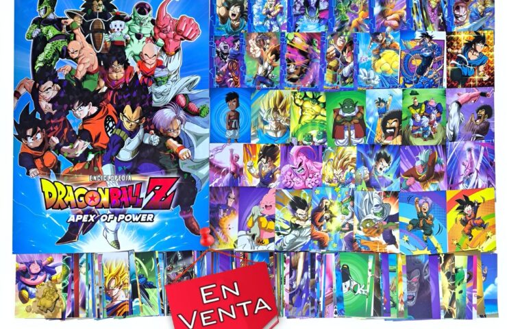 Dragon Ball Z: Enciclopedia Apex of power: Álbum Completo A Pegar foto 1