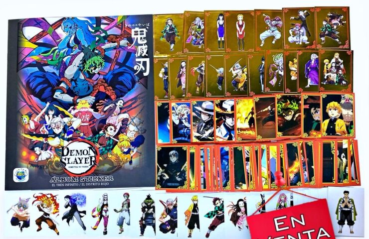 Demon Slayer 3: Tren Infinito & El Distrito Rojo: Álbum Completo A Pegar foto 1
