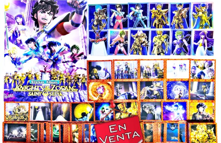 Caballeros Del Zodiaco (Saint Seiya: Knights of the Zodiac): Álbum Completo A Pegar foto 1