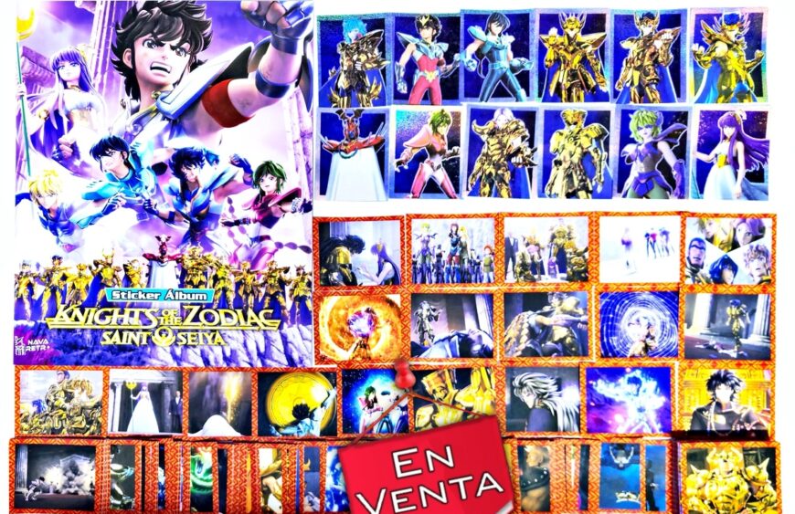Caballeros Del Zodiaco (Saint Seiya: Knights of the Zodiac): Álbum Completo A Pegar foto 1