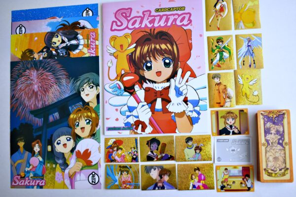 Sakura + Cartas Mágicas + Poster: Álbum Completo A Pegar