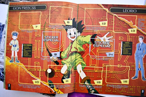 . Hunter X: Álbum Completo A Pegar [Ultimas Unidades]