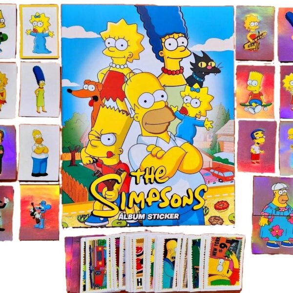 Los Simpsons: Álbum Completo A Pegar foto 1