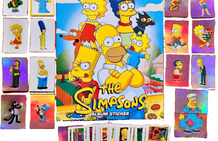 Los Simpsons: Álbum Completo A Pegar foto 1