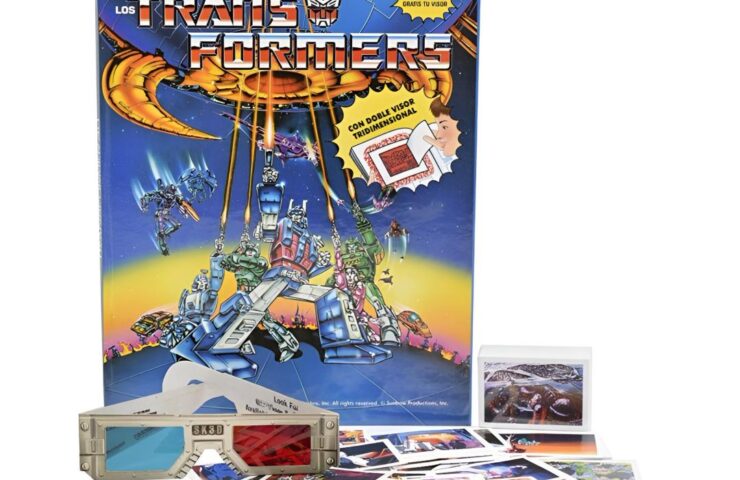 Transformers 80' Tridimensional [Tapa Dura] : Álbum Completo A Pegar foto 1