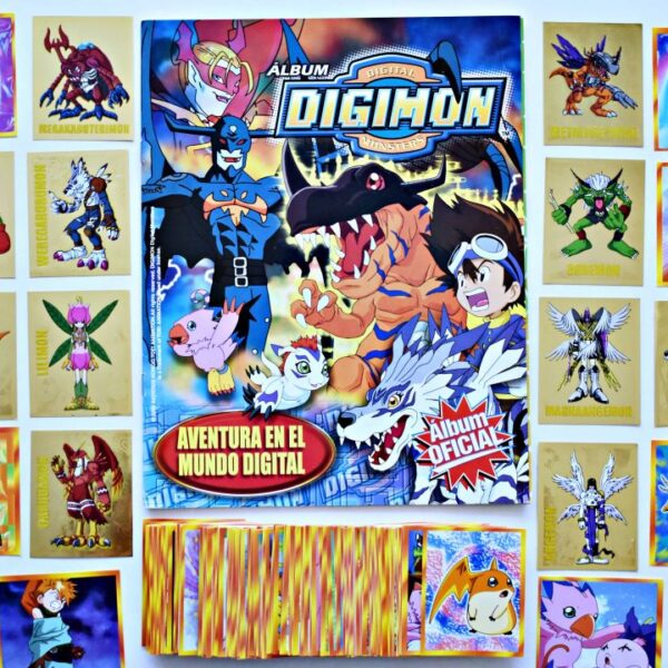 . Digimon 1: Álbum Completo A Pegar foto 1