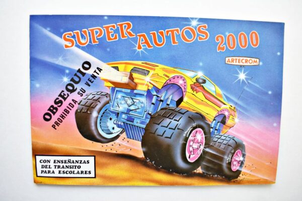 Super Autos 2000 (Artecrom, 2000): Álbum Vacío (Sin láminas)