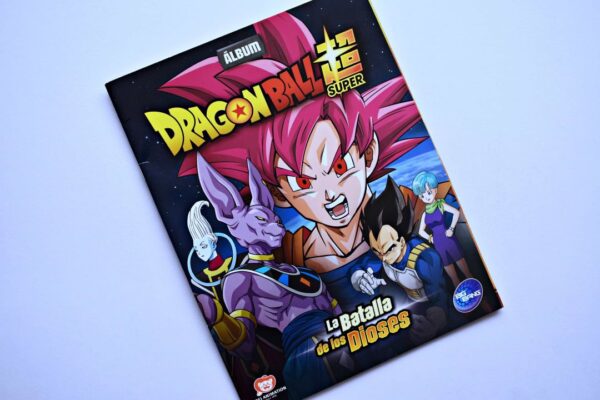 Dragon Ball Super Batalla de los Dioses (Big-Bang, 2018): Tiene 16 Láminas (Álbum)