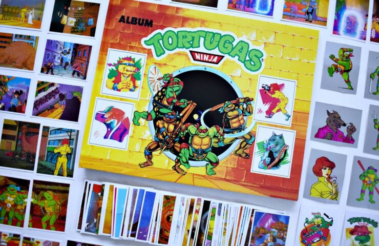 Tortugas Ninja 80' [Tapa Dura]: Álbum Completo Para Pegar foto 1