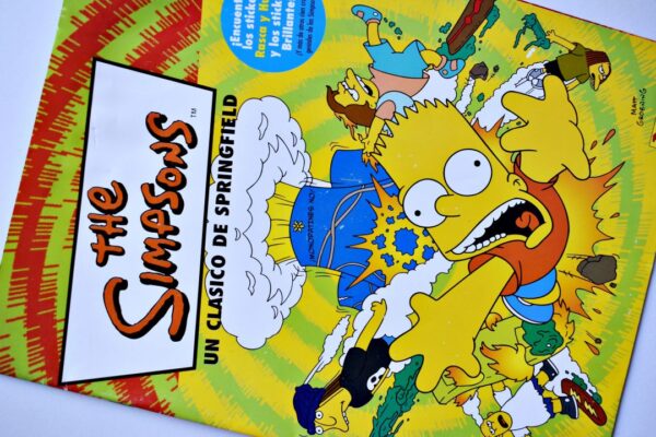 The Simpsons Un Clásico de Springfield (Panini, 2006): Álbum Vacío (Sin láminas)