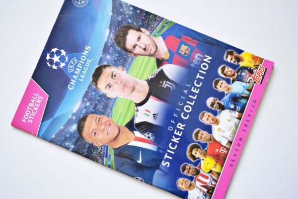 UEFA Champions League 2019-2020 (Panini, 2019): Álbum Vacío (Sin láminas)