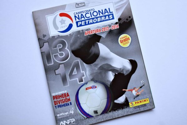 Fútbol 2013-2014, Fútbol Petrobras 2013-2014 (Panini, 2013): Álbum Vacío (Sin láminas)