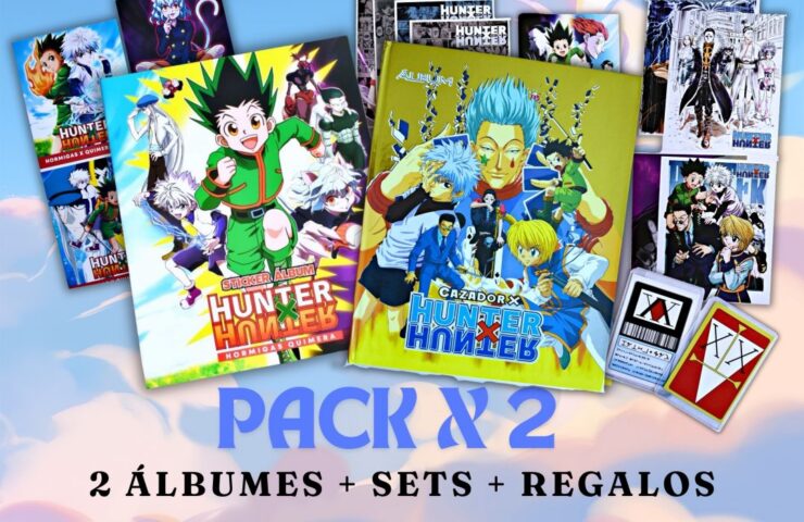 . Promos Hunter X [Colección]: 2 Álbumes Completos A Pegar [Clasico Tapa Dura] [Últimas Unidades] foto 1