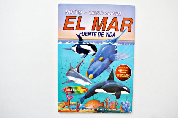 El Mar Fuente de Vida (Variante) (Artecrom, 1991): Tiene 17 Láminas (Álbum)