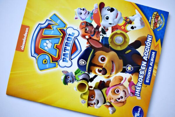 Paw Patrol ¡Héroes en Acción! (Panini, 2019): Álbum Completo (Con todas sus láminas pegadas)