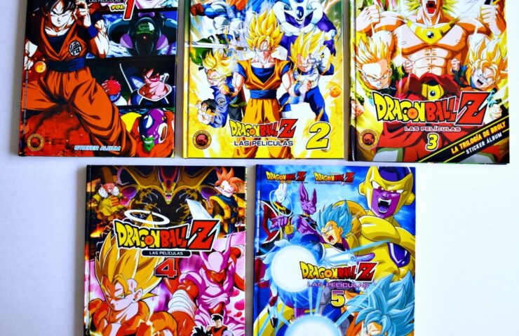 . Promos Dragon Ball Películas [Tapa Dura] [Colección]: 5 Álbumes Completos A Pegar [Últimas Unidades] foto 1