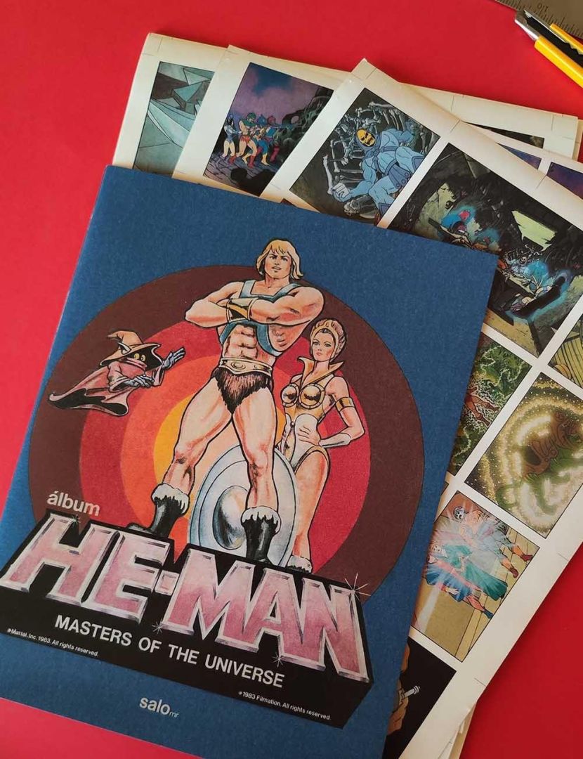 He-Man 85': Álbum Completo A Pegar foto 1