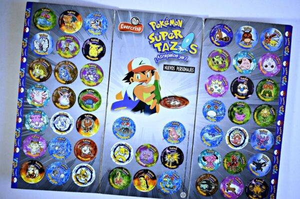 Pokemon Gold & Silver, Colecciónador Tazos (Evercrisp, 1999): Coleccionador Vacío