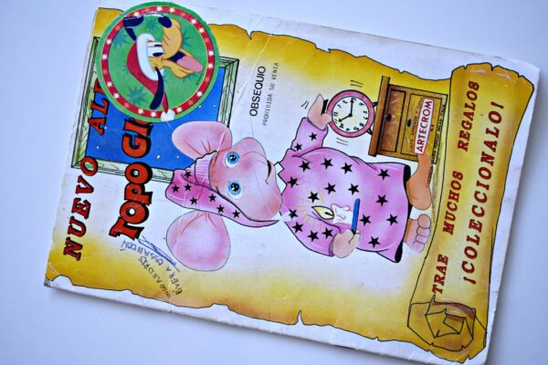 Topo Gigo Ecologico (Topo Gigio) (Artecrom, 1990): Tiene 74 Láminas (Álbum)