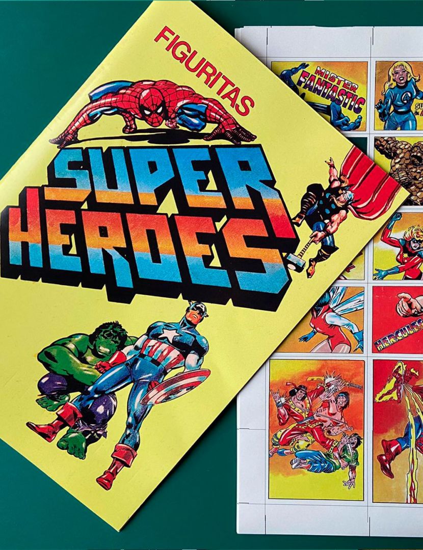 SUPER HEROES: Álbum Completo Para Pegar foto 1