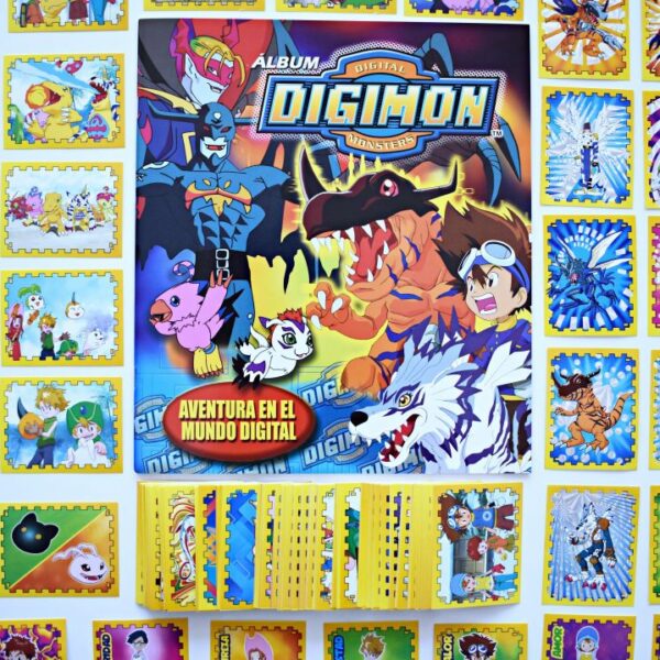. Digimon 1: Álbum Completo A Pegar foto 1