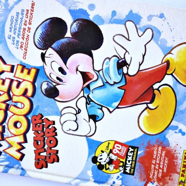 Mickey Mouse Sticker Story 90 Años (Panini