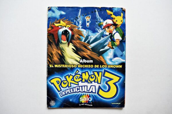 Pokémon 3, La Película (Salo, 2001): Faltan 35 Láminas (Álbum)