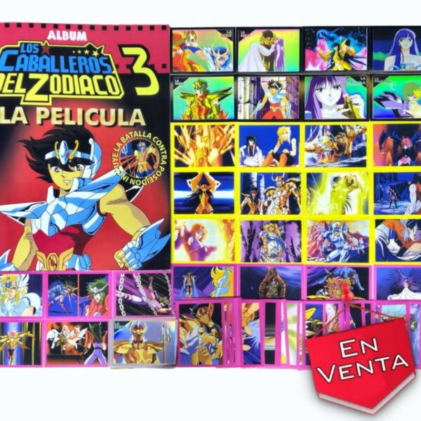 Caballeros Del Zodiaco 3: Álbum Completo A Pegar [Últimas Unidades] foto 1