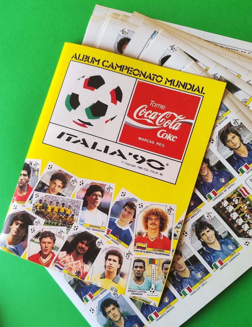 . Copa Mundial 90' Italia: Álbum Completo A Pegar foto 1