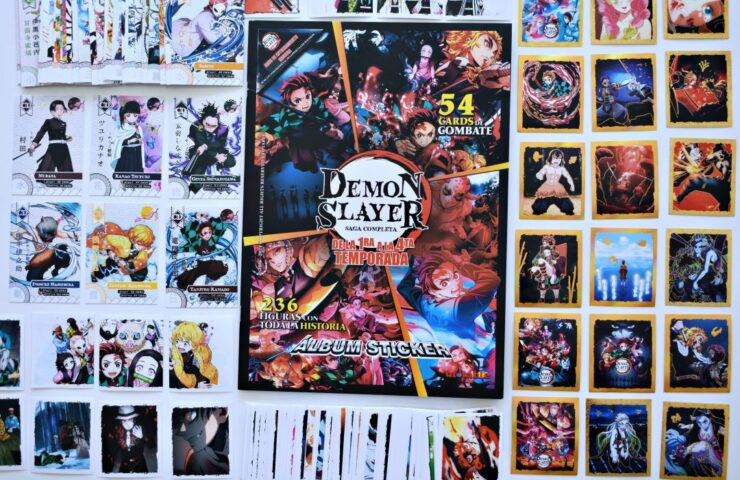 Demon Slayer Sagas: 1ra a 4ta Temporada: Álbum Completo A Pegar foto 1