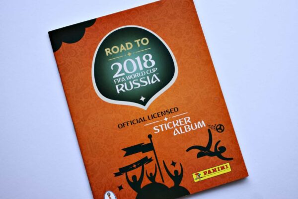 Copa Mundial 2018 Russia, Road to 2018 FIFA World Cup Russia (Panini, 2018): Álbum Vacío (Sin láminas)