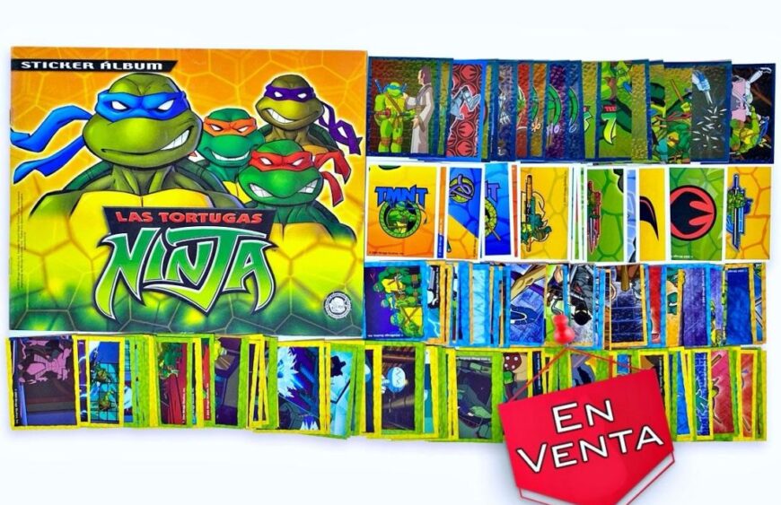 Tortugas Ninja: Álbum Completo A Pegar [Últimas Unidades] foto 1