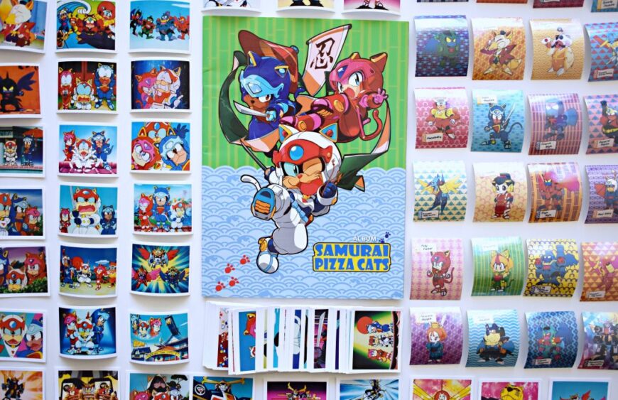 Samurai Pizza Cats: Álbum Completo A Pegar foto 1