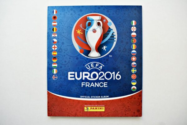 UEFA Euro 2016 France 2016 (Panini, 2016): Álbum Vacío (Sin láminas)